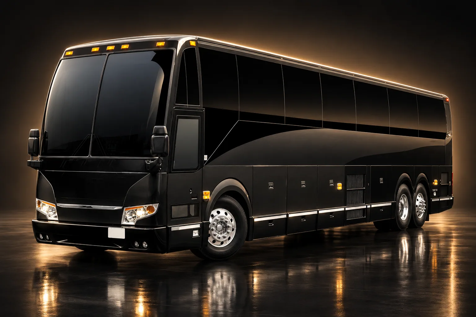 Executive motorcoach bus