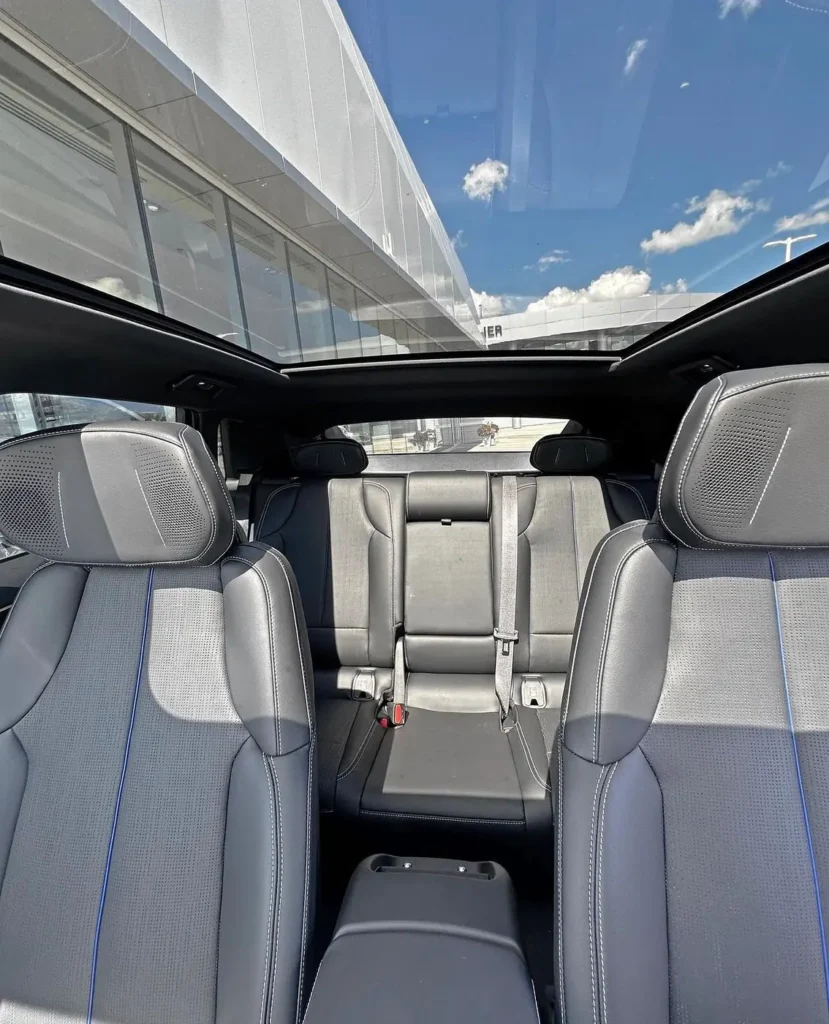 Cadillac Lyriq cabin - MZ RIDE luxury car service on Long Island and NYC