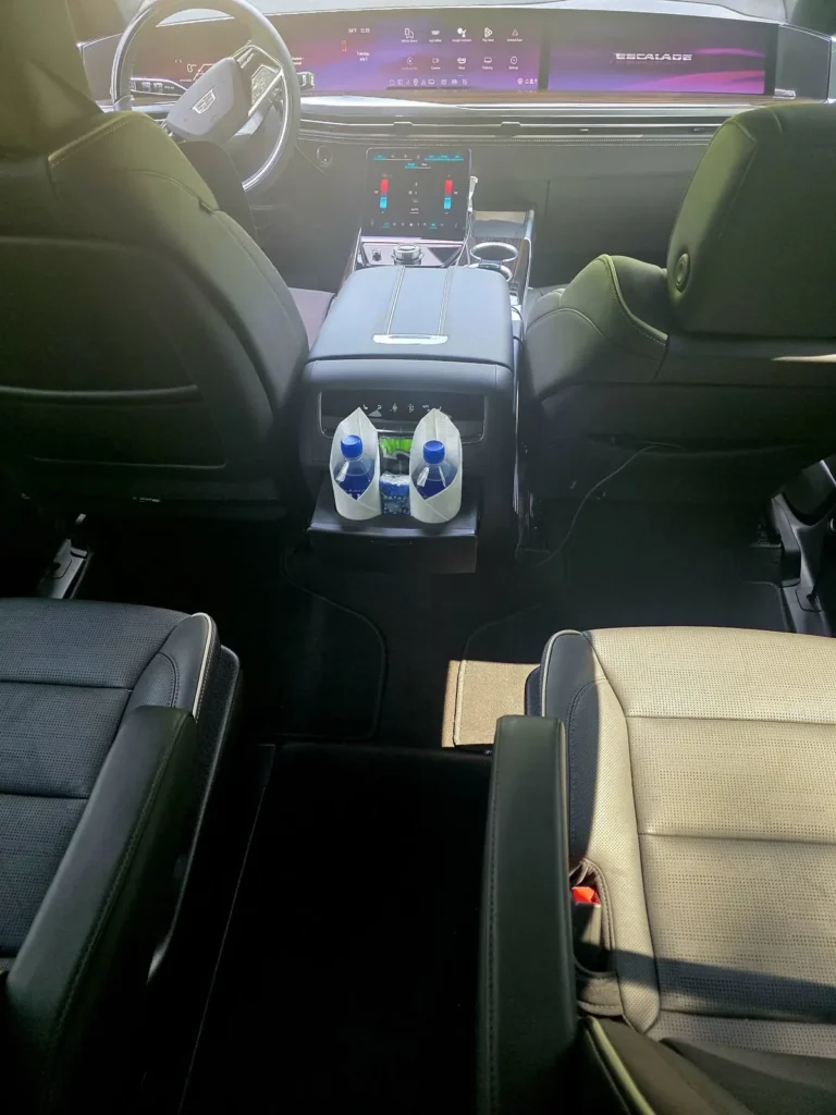Cadillac Escalade cabin - MZ RIDE luxury car service on Long Island and NYC